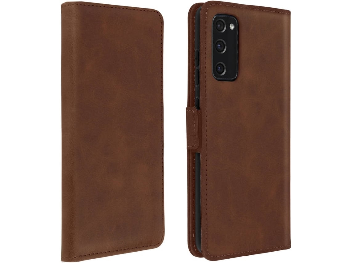 Bolsa Samsung Galaxy S20 Fe Ushion Vintage Porta-cartão Castanho