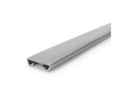 Corrimão Quest Pvc Standard 40x8 Mm, Prateado, 1 M