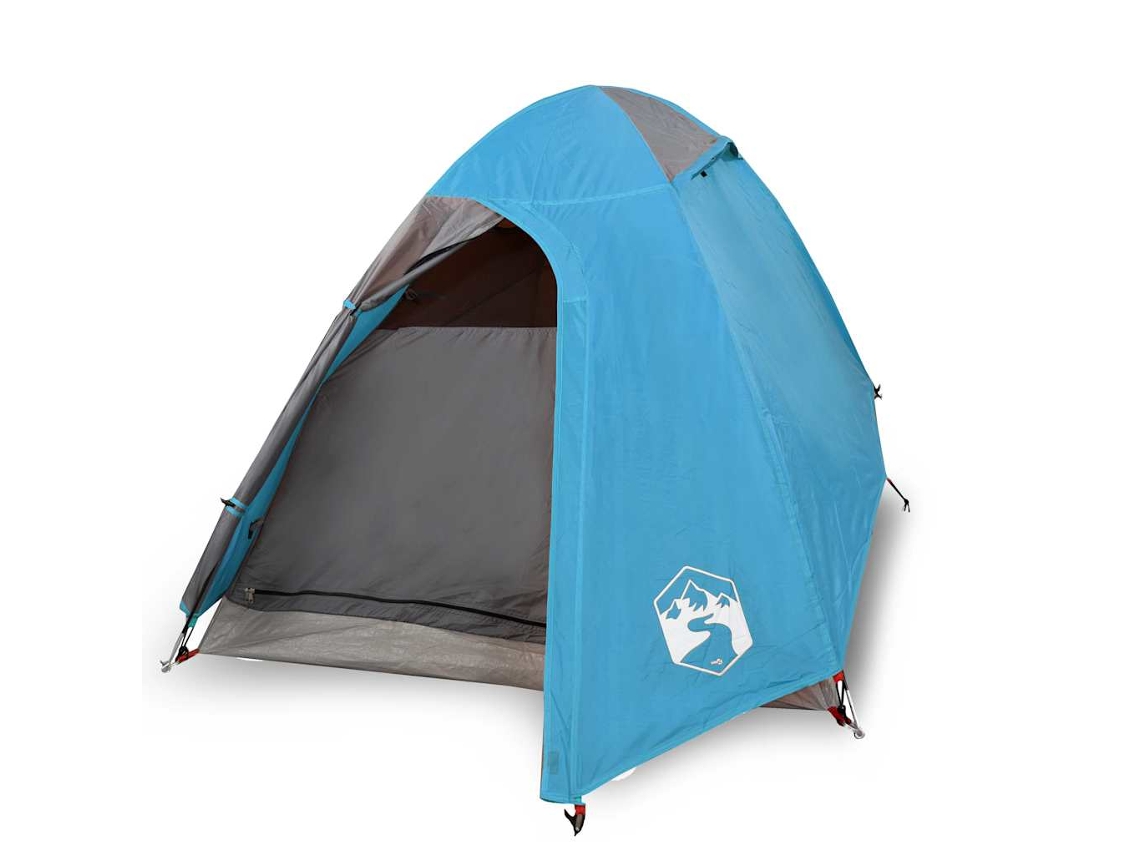 Camping Tent, Camping Tents Vidaxl Azul Poliéster (2 Pessoas)