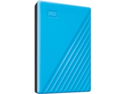 Disco HDD Externo WESTERN DIGITAL My Passport Worldwide (Azul - 4 TB - USB 3.0)