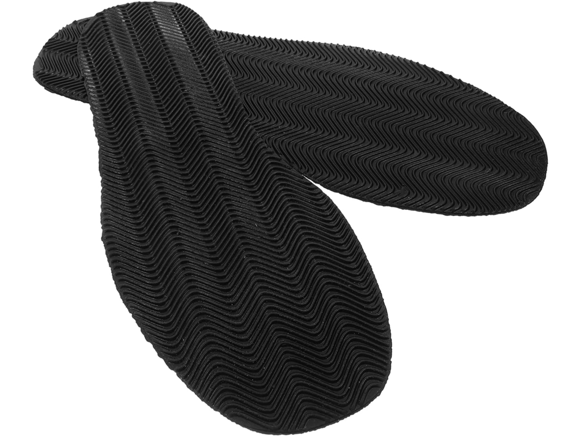 2 Pares De Palmilhas Antiderrapantes Para Substituição Calçados, Silenciosas E Flexíveis, De Borracha, Para Reparo E