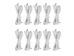 Cabo De Eletrodo Cc 3, 5 Mm Com 10 Pinos Para Aparelho Fisioterapia Tens