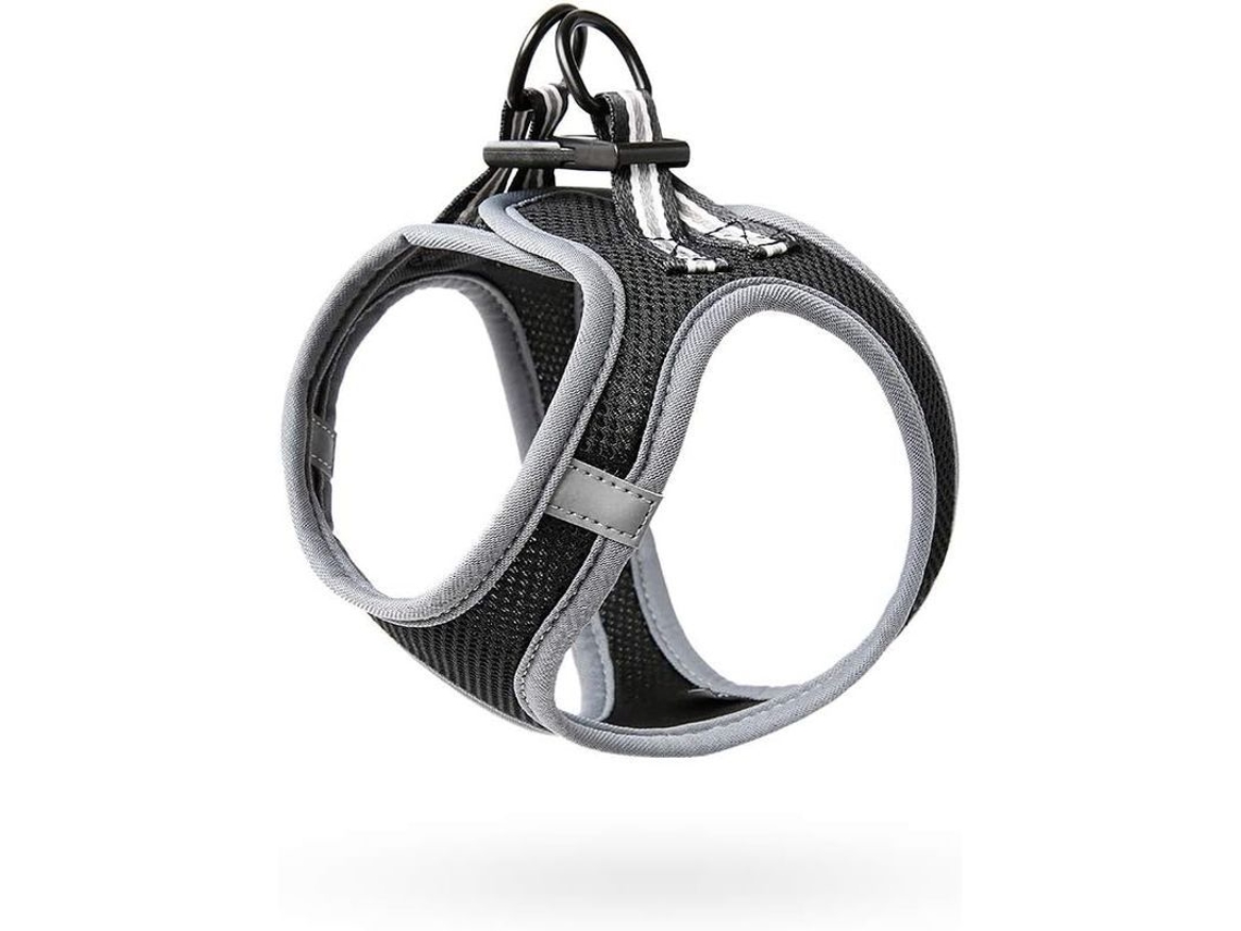 Arnés Suave Para Perros Anti- Escape Con Malla Transpirable Diseño Reflectante Fácil De Poner Para Caminar