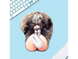 Mouse Pad de silicone Beauty Neil, antiderrapante, tridimensional, Lyx (1 peça/005)