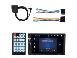 Rádio Automotivo 2 Din Gps Bluetooth com Alto Fluxo