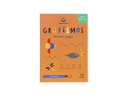 Livro Escreve e Apaga - Grafismos de Joana Jesus (Português)