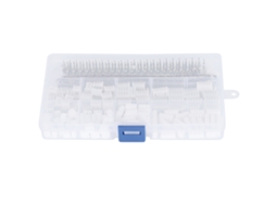 Kit Conector De Pino Com 560 Peças Haste E Encaixe Branco