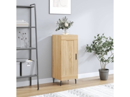 Aparador 34,5x34x90 cm Madera Procesada Color Roble Sonoma