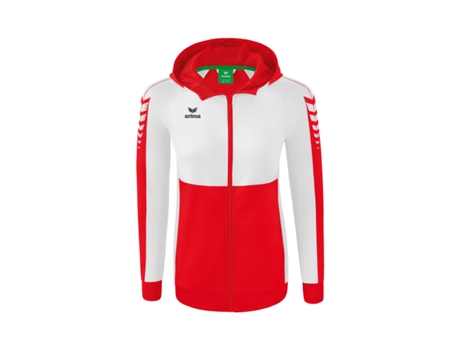 Casaco para Mulher ERIMA Six Wings Vermelho para Fitness (42)