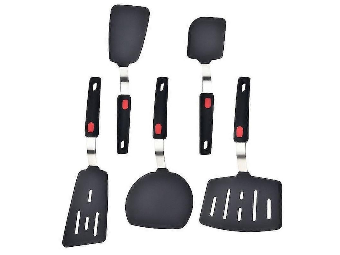 Espátula De Silicone Segura Sem Bpa Flexível Resistente A Alta Temperatura E Fácil De Limpar