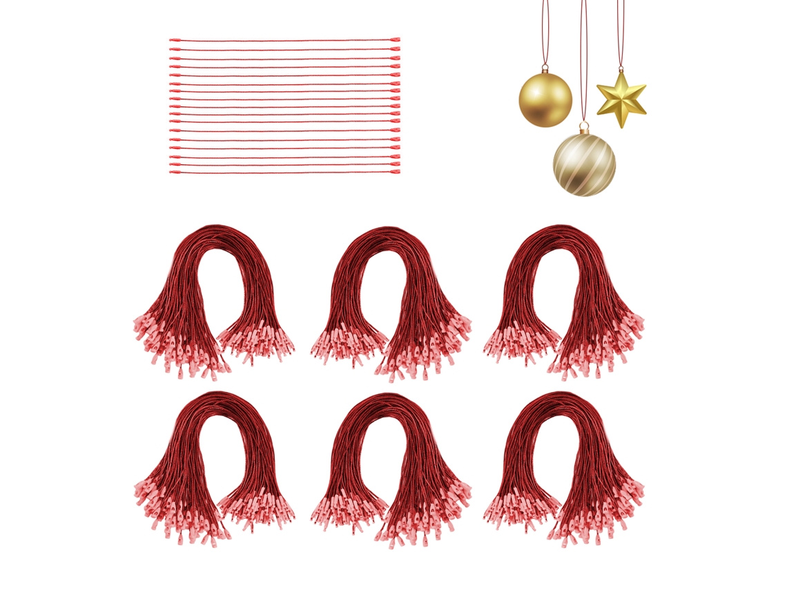 Corda de Natal com Pendentes de Ouro e Prata LAXISCREED
