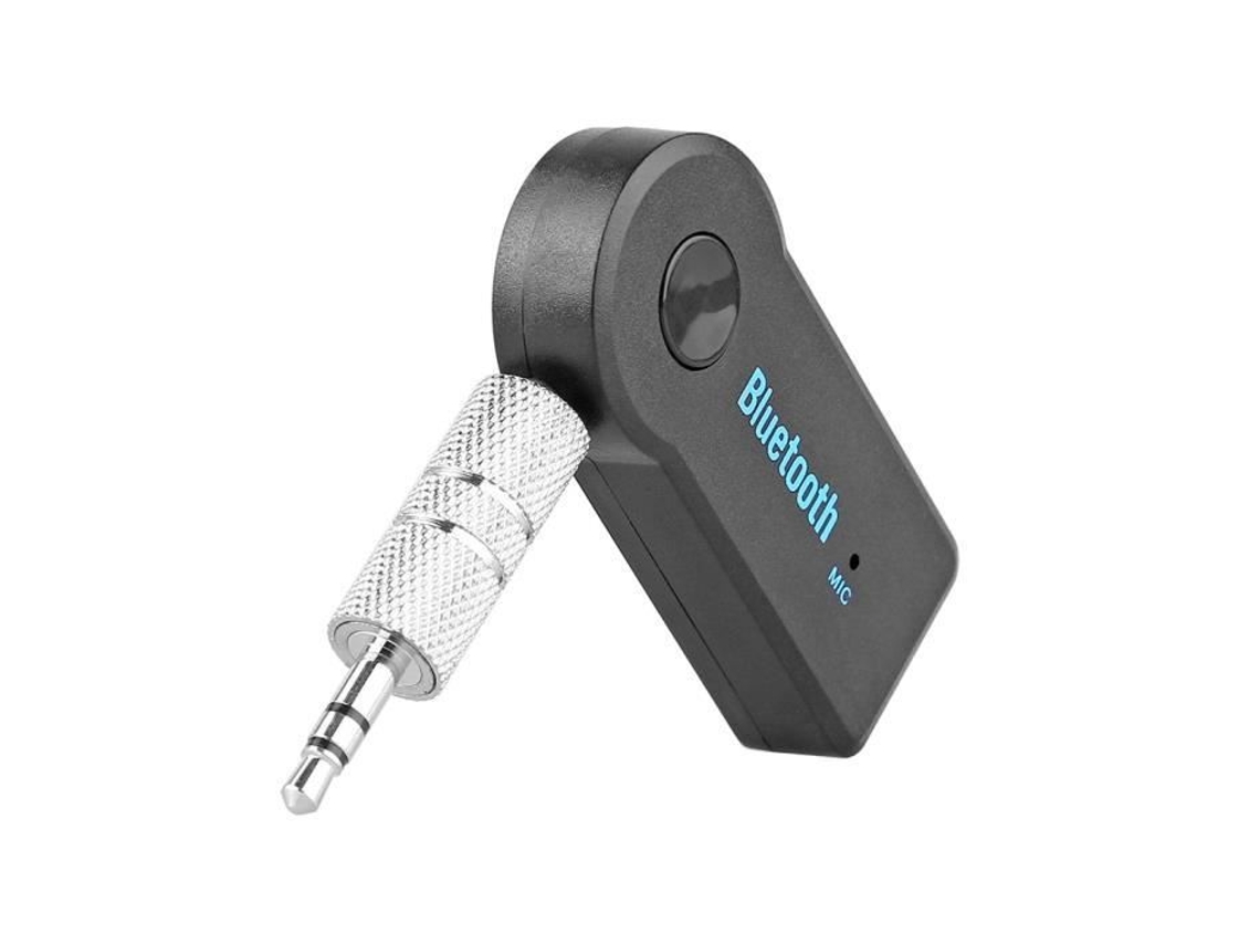 Transmissores Adaptador Receptor Bluetooth Jack Aux de 3 5 Mm Adaptador de Receptor de Áudio para Carro Kit Viva-Voz