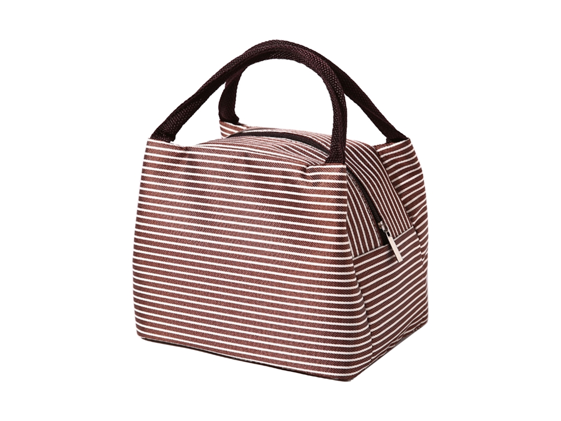 Sacola Térmica Oxford Para Lanche Portátil Resistente À Água