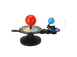 Modelo Do Sistema Solar Sol Terra Lua Brinquedo Educativo Científico Para Ensino Escolar