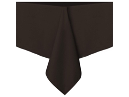 Rebe-mantel Retangular 54x78 Polegadas Poliéster Resistente A Manchas E Arrugas Lavável Para Mesa De Jantar Festas Acampamentos Marrom