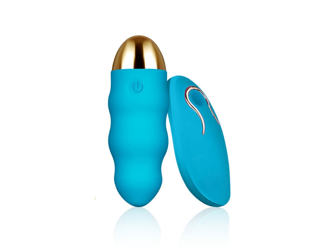 Vibrador De Controle Remoto De 12 Frequncias, Estimulador De Clitris Feminino (azul) Yizhood