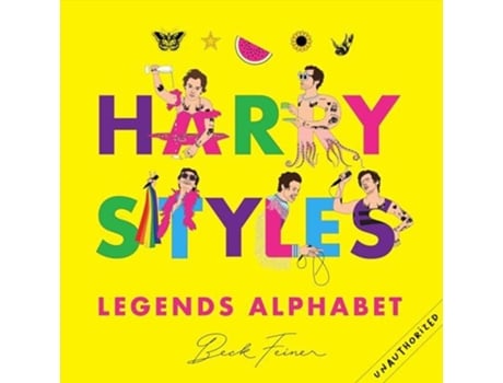 Livro Harry Styles Legends Alphabet de Beck Feiner (Inglês - Capa Dura)