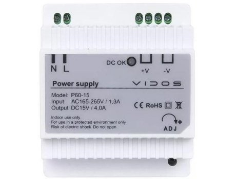 Zasilacz Vidos P60/15