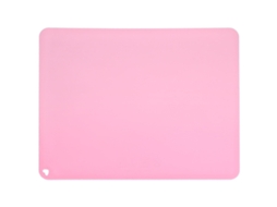 Tapete Silicone Antiaderente LAXISCREED 41x31cm Rosa Escuro