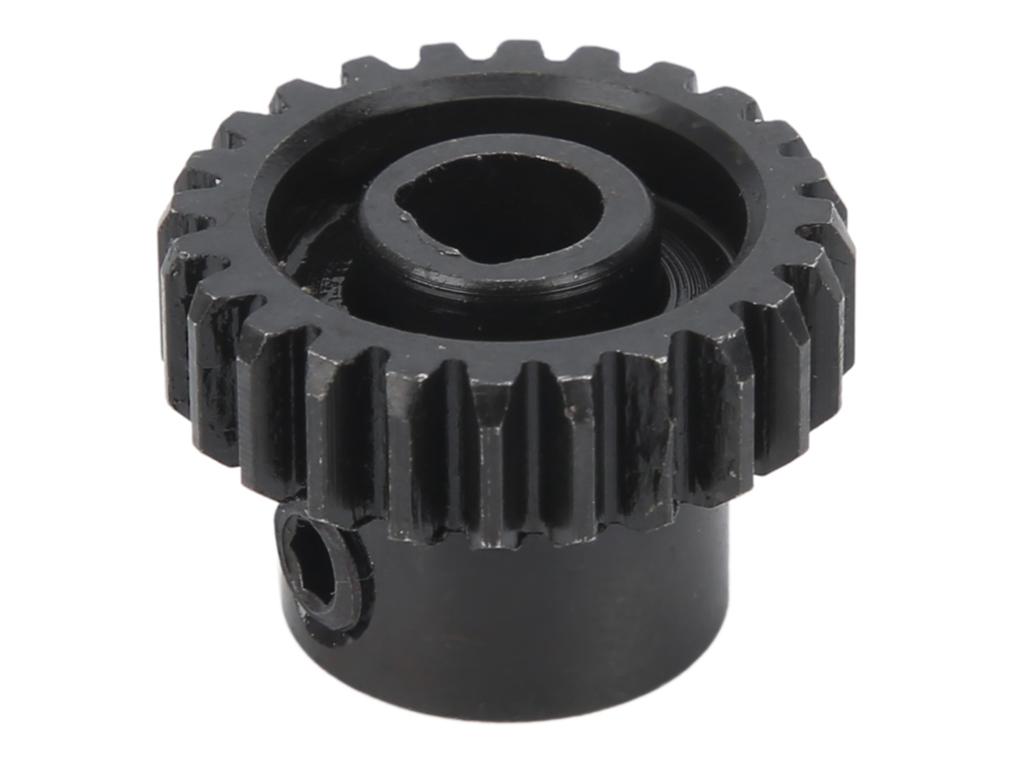Engrenagem Pinhao D bore 6mm 24 Dentes Mod 0.8 Aço Fundido Peças de Robô Industrial Substituição