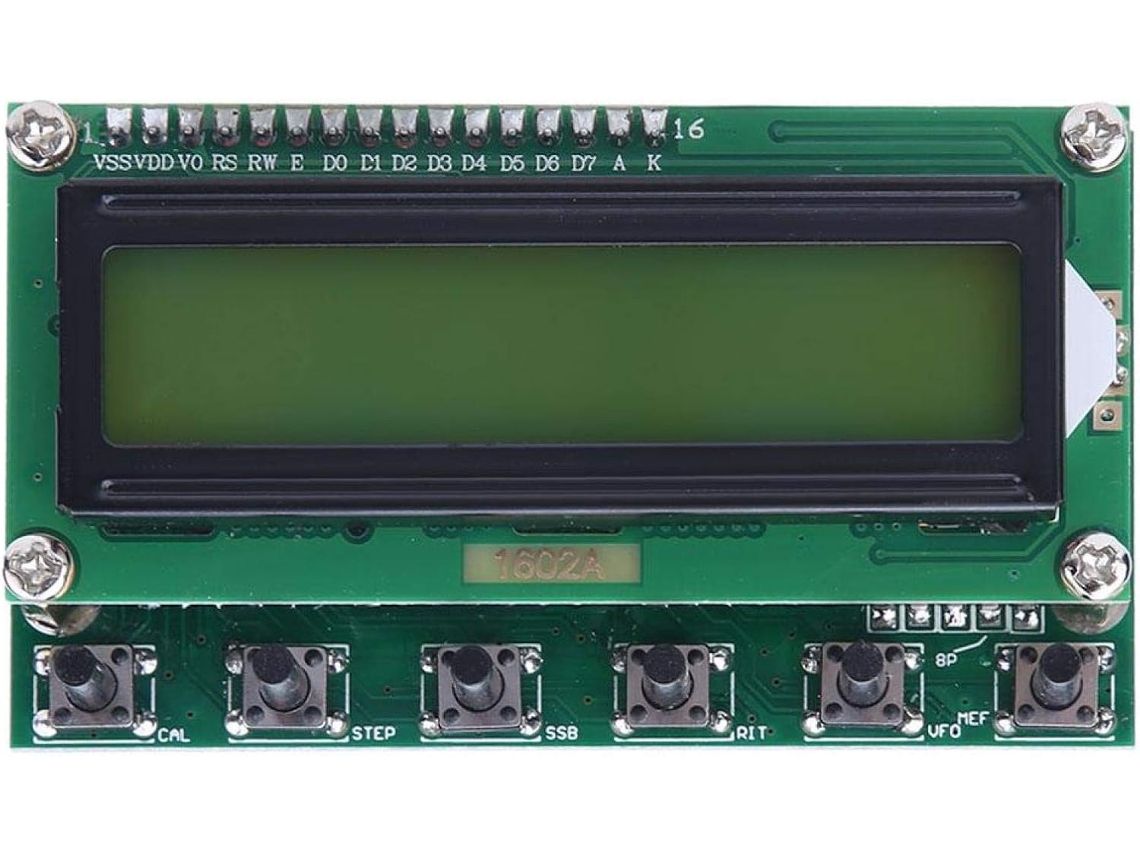 Módulo De Display Digital De Cristal Líquido Ad9850 De 6 Pinos Com Faixa