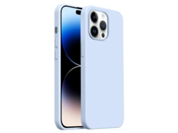 Capa De Silicone Líquido Ultra Fina Para Iphone 14 Pro - Cobertura Total - Magsafe