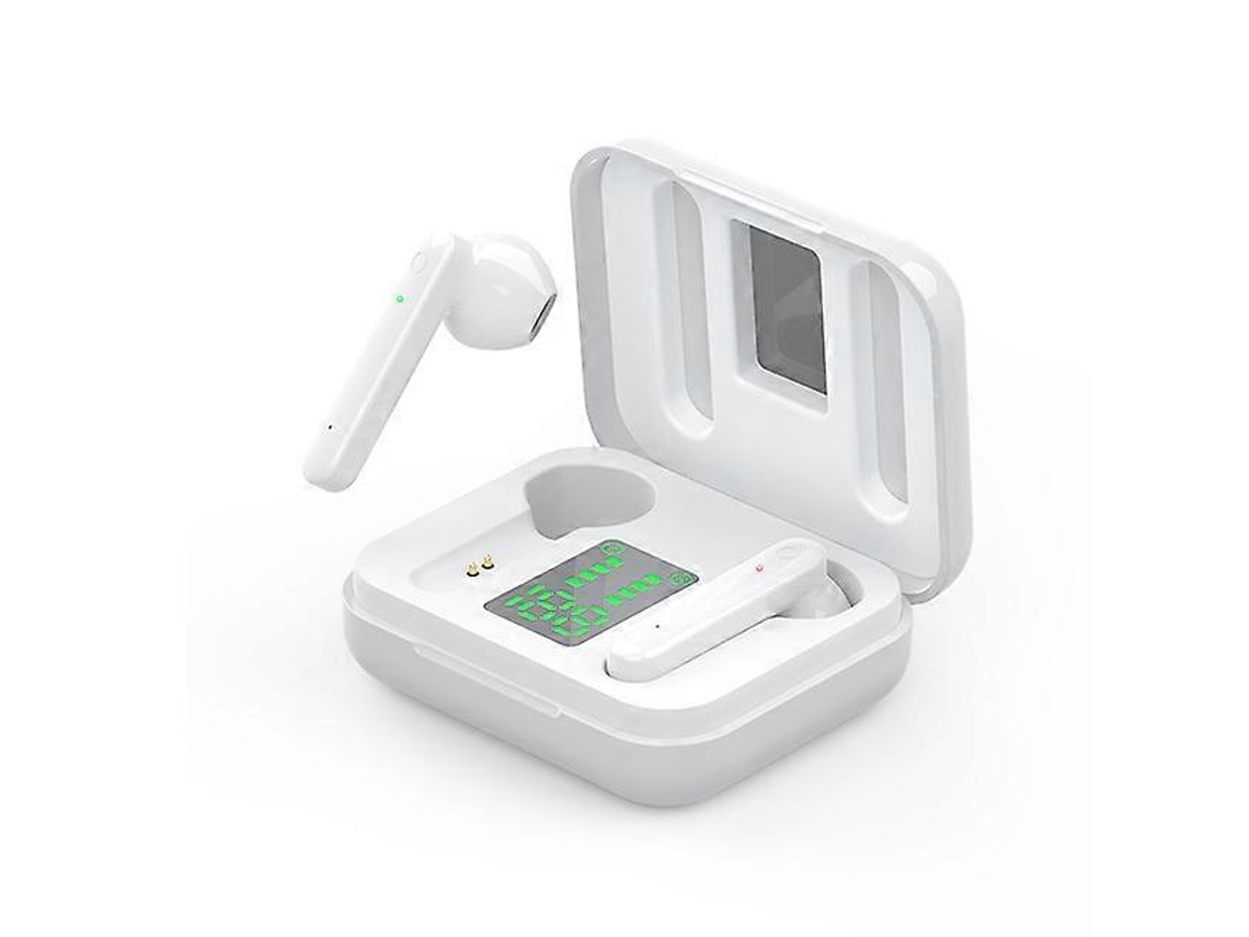 Novo Fone De Ouvido Bluetooth Com Tela Digital Binaural, Fone De Ouvido Bluetooth Com Tela Sensível Ao Toque 5.0 E Carregamento Rápido Ly Ebike