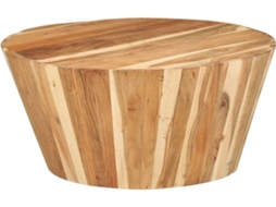 Coffee Table. Coffee Tables Vidaxl Marrom Madeira (ø 65 X 31 Cm)