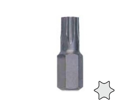 Punta atornillar mango 10mm torx corta punta atornill tx20