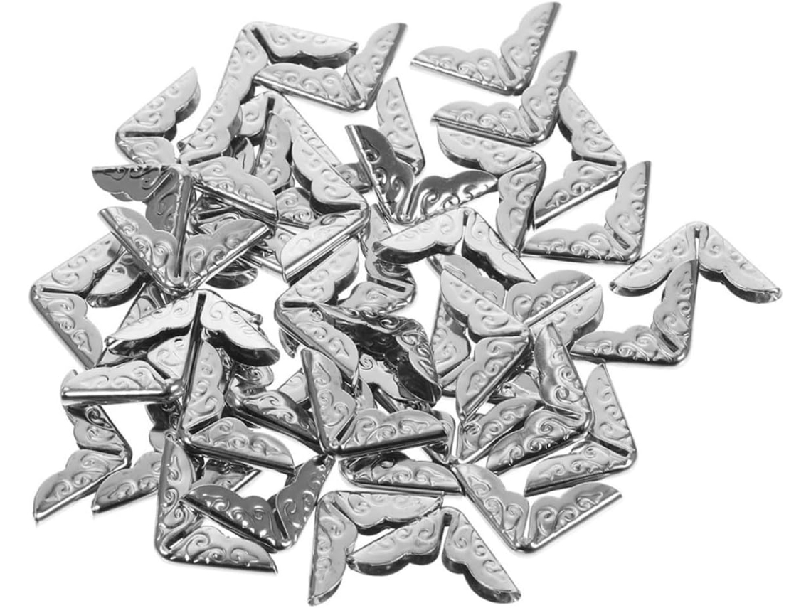 Topbathy 40 Moedas De Proteção Livres Em Metal Vintage 14 Mm - Lote De 40 Peças Niqueladas