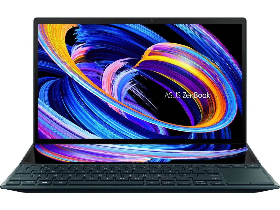 Portátil ASUS Zenbook Duo UX482EG-71DM5AB1 (14'' - Intel Core i7-1165G7 - RAM: 16 GB - 1 TB SSD - NVIDIA GeForce MX450)