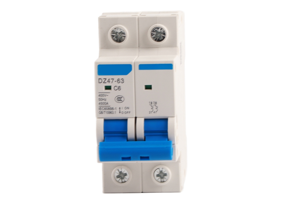 Dz47 63 Interruptor Miniatura 2p 400vac 6a