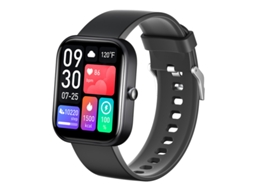 Smartwatch YIZHOOD Te745 Tea de Alta Definição de 2.0Inch 100 Modos Desportivos Bateria com Duração de 10 Dias Preto