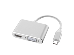 Dock Station 2 em 1 LAXISCREED Hdmi Vga