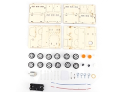 Brinquedo Diy Trem Elétrico Científico para Crianças
