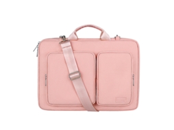 Bolsa Para Portátil Czhhmart Com Alça De Ombro, Compatível Com Notebooks De 15.5 E 16 Polegadas Rosa