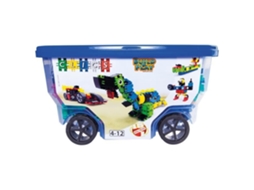 Jogo de construção Rollerbox 15 em 1 - CLICS - 305 cliques - 72 acessórios - brinquedos infantis STEM