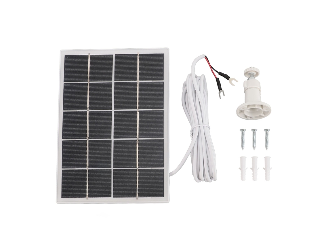 2026 panel Solar para Cámara de Seguridad Y Timbre de Video Exterior Cargador Solar