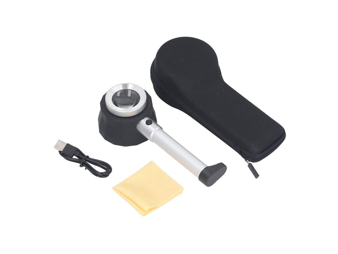 Microscópio Portátil Com Luz 45x, Microscópio Digital Eletrônico Ideal Para Comércio Eletrônico