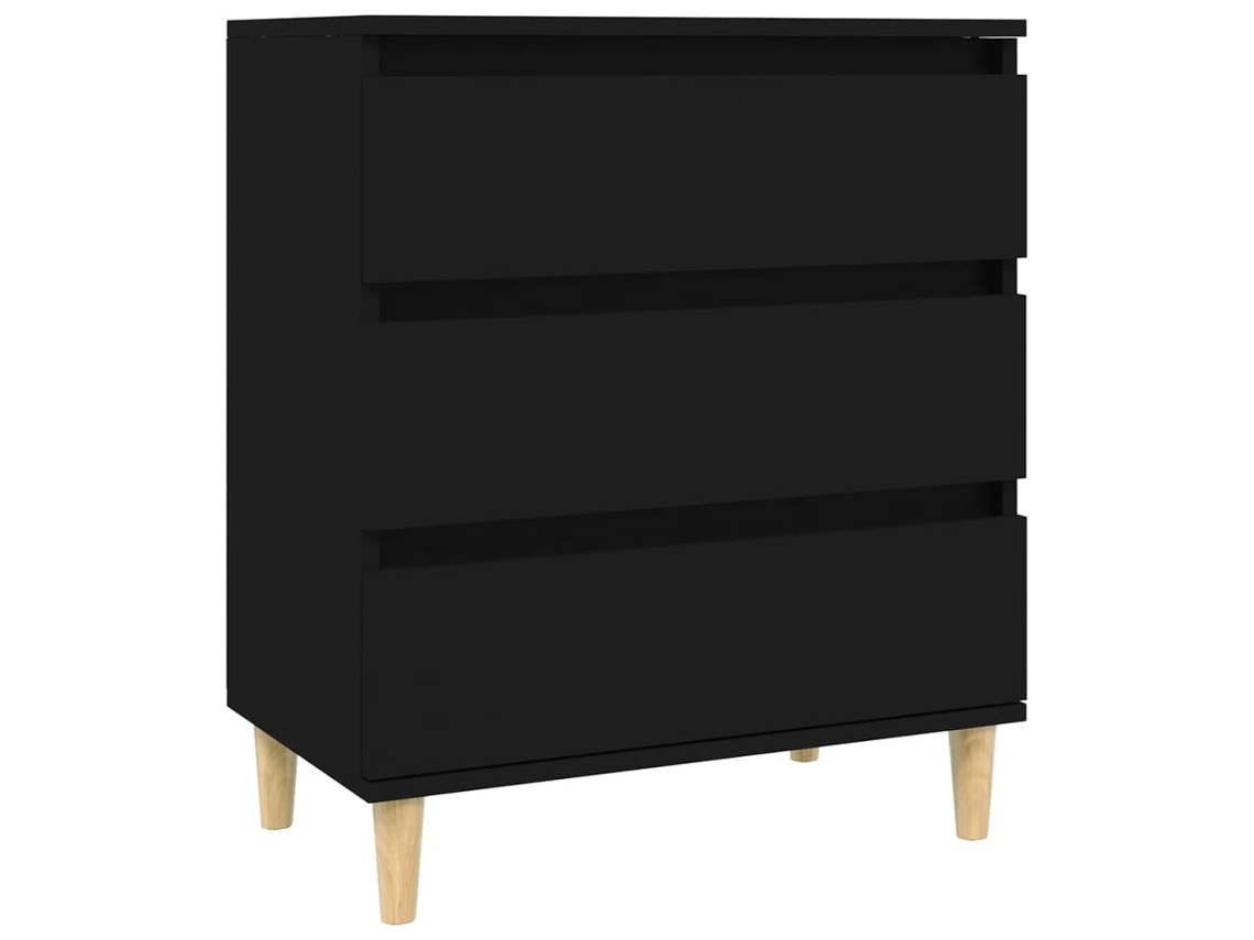 Sideboard, Sideboards Vidaxl Preto Madeira Processada (n/a)
