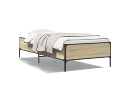 Bed Frame, Bed Frames Vidaxl Marrom Madeira Processada (90 X 190 Cm)
