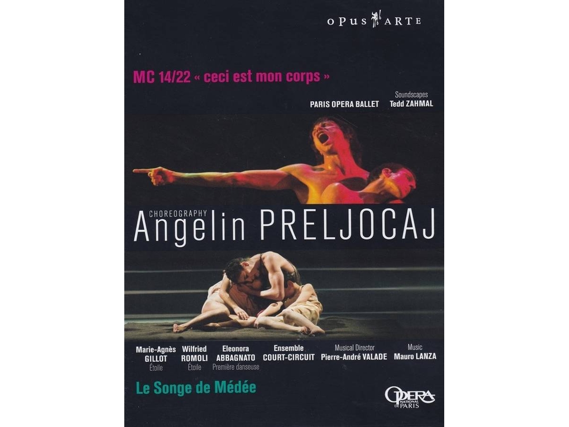 DVD-Video Album Paris Opera Ballet/Preljocaj - MC 14/22+Le Songe De Medee (1CD)