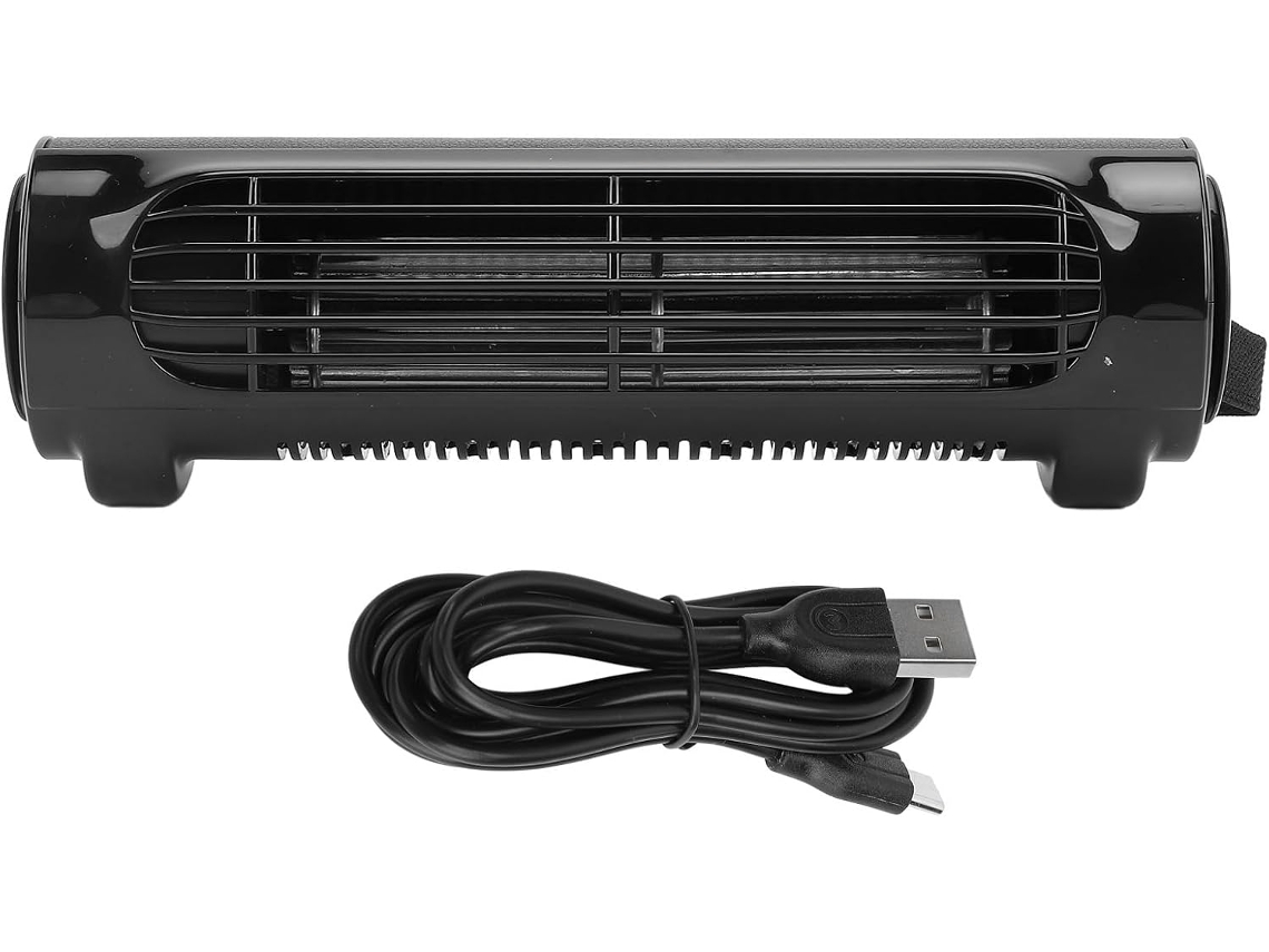 Ventilador Portátil Para Banco De Carro Alimentado Por Usb, 3 Velocidades, Silencioso, Que Se Fixa Ao Encosto De Cabeça