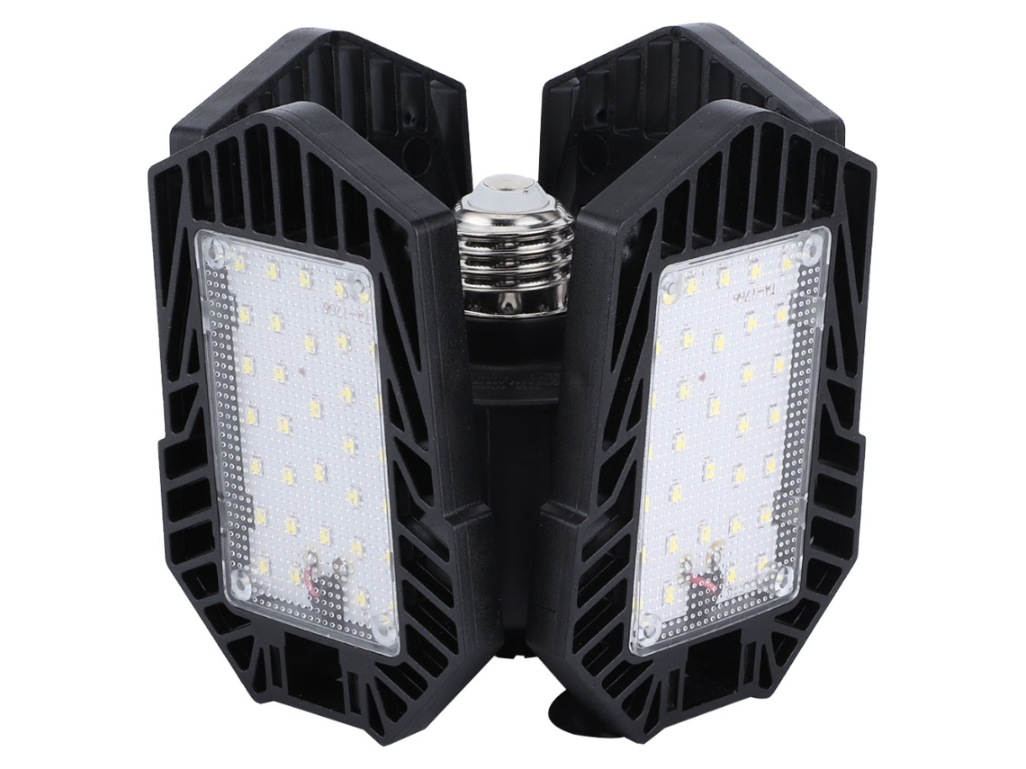 Lâmpada Deformável Garagem 80w 4x33led Ip65 E27/e26 85 265v