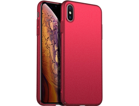 Capa iPhone XS WISETONY Kaiqimi-189 Vermelho