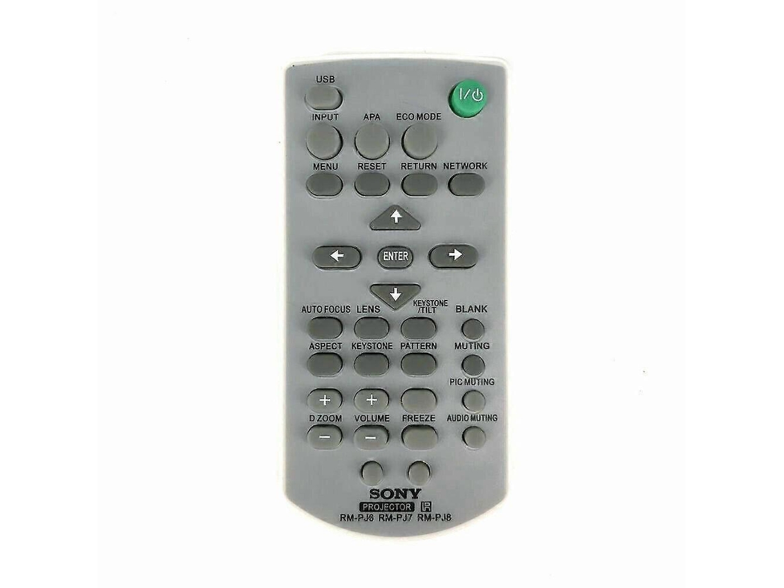 Controle Remoto Substituto Compatível Com Projetores Sony Vpl-fx40 Rmpj7