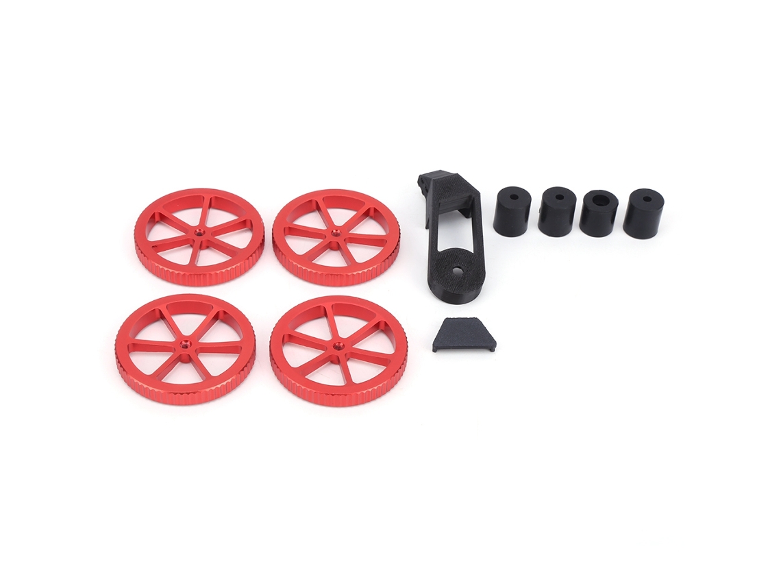 Kit de Porcas de Nivelamento com Torção Manual para Impressoras 3d Ender 3/3 Pro/3 X/5/5 Plus/5 Pro