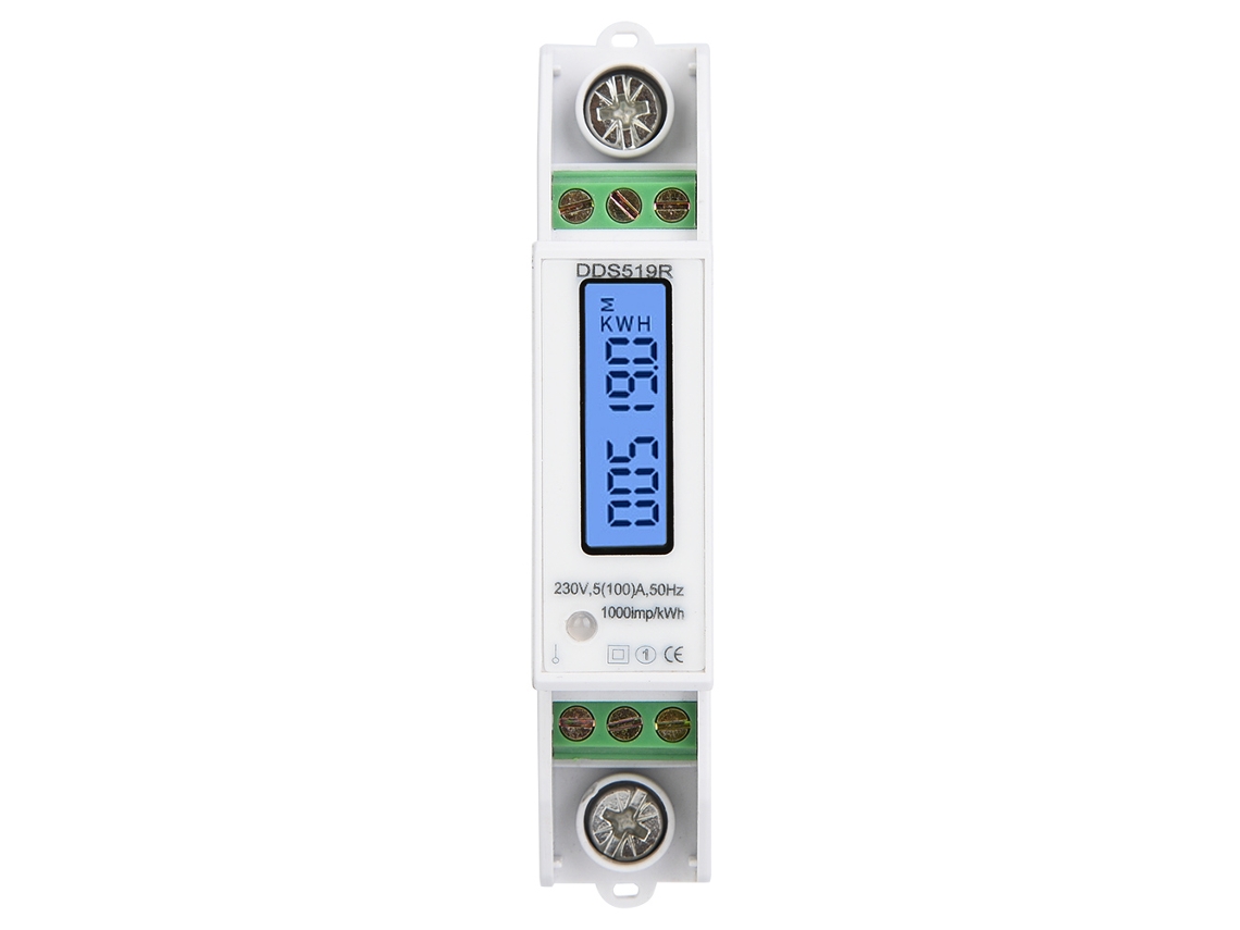 Laxiscreed Medidor De Energia Digital Monofásico 1p Com Display Lcd E Comunicação Rs485