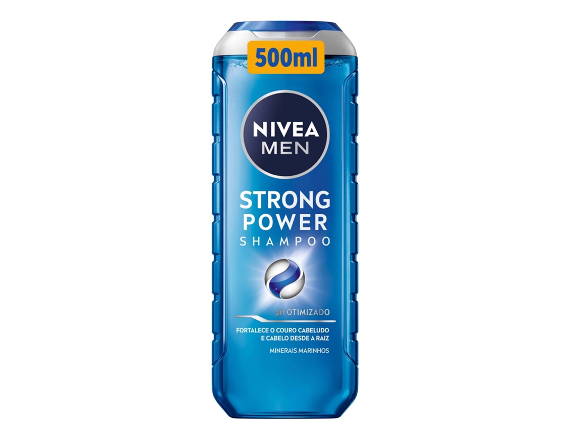 Champô Men Strong Power NIVEA emb. 500 ml
