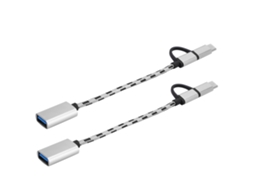 Adaptador Otg 2 em 1 Usb3.0 LAXISCREED